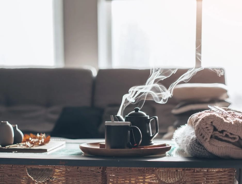 benessere invernale e atmosfera accogliente tra colori, aromi e casa-nido
