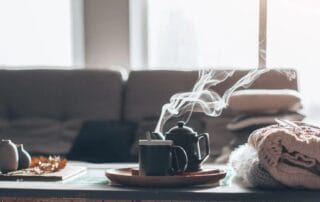 benessere invernale e atmosfera accogliente tra colori, aromi e casa-nido